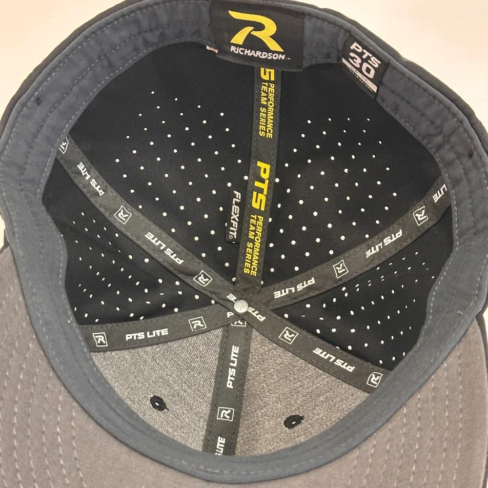Richardson PTS30 Performance Team Series Men LG-XL‎ Black LETS GO Hat | Sporty